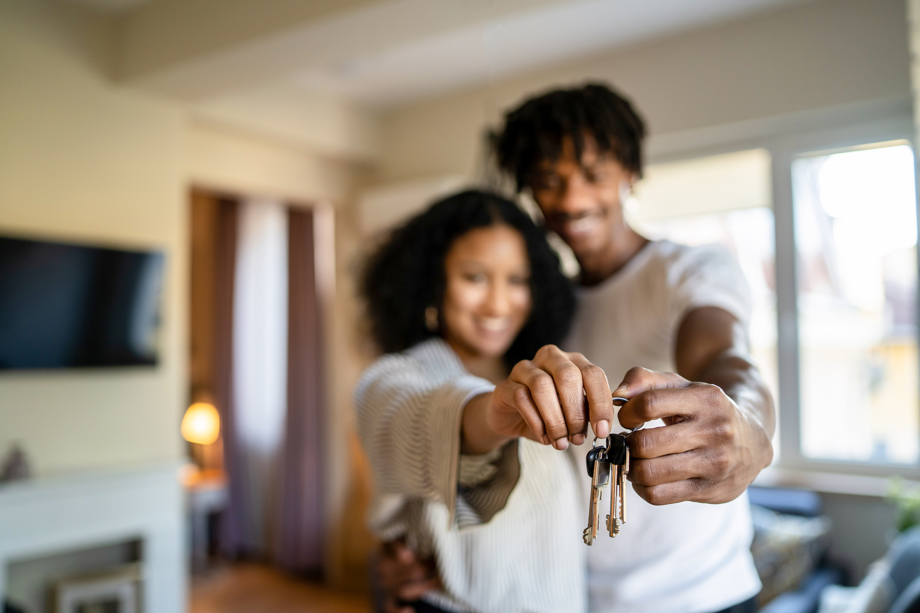 Keys to their own home